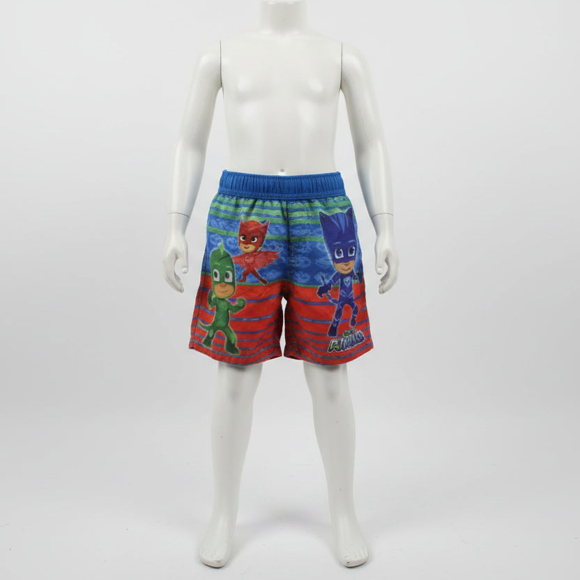 Blue/red Pj masks Pj mask swim trunks, 3T B