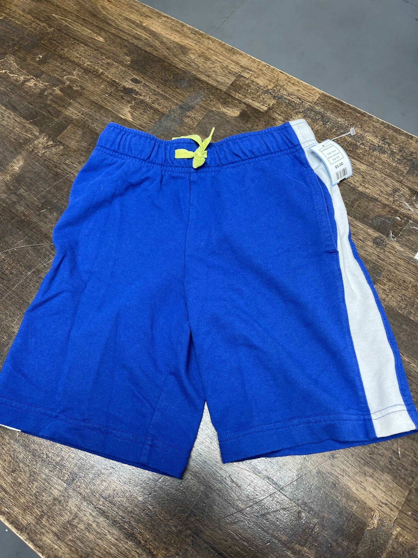 Blue Cat & Jack Basketball Shorts, 8 B