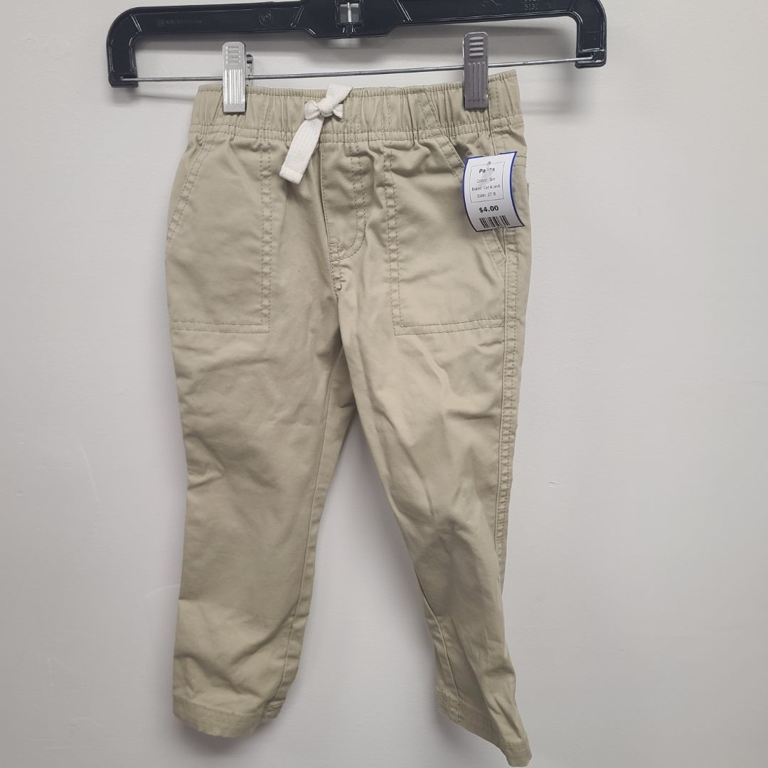 Tan Cat & Jack Pants, 3T B