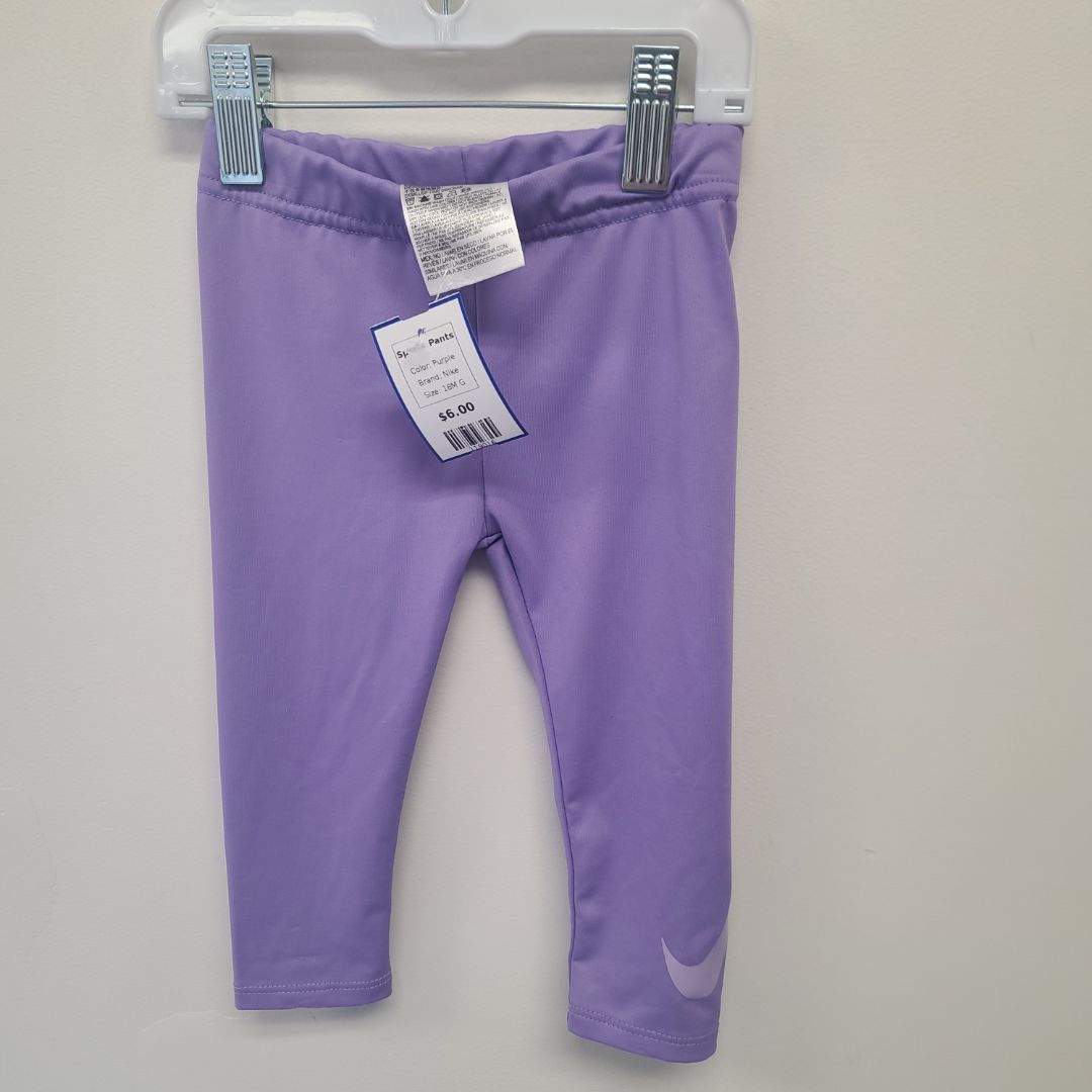 Purple Nike Sports Pants, 18M G