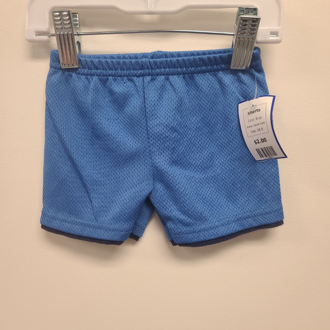 Blue Garanimals Shorts, NB B