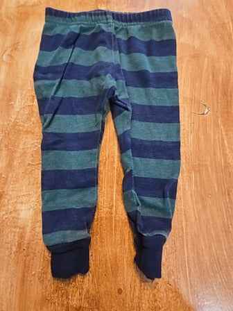 Blue/green Carters Squatch out its bedtime 2 piece pjs, 12M B