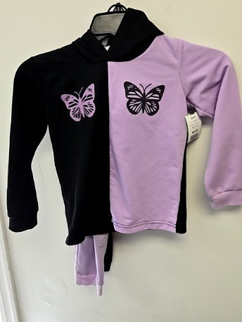 Black/Purple Boutique Outfit, 5T G