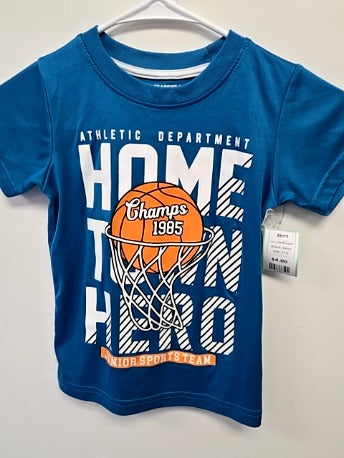 Blue Basketball Swish Shirt, 5T B