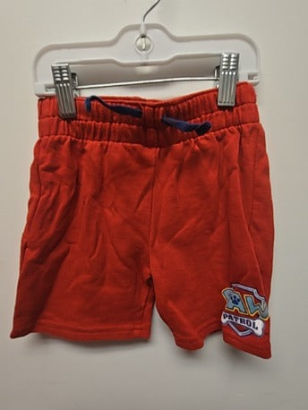 Red Nickelodeon Paw patrol shorts, 4T B