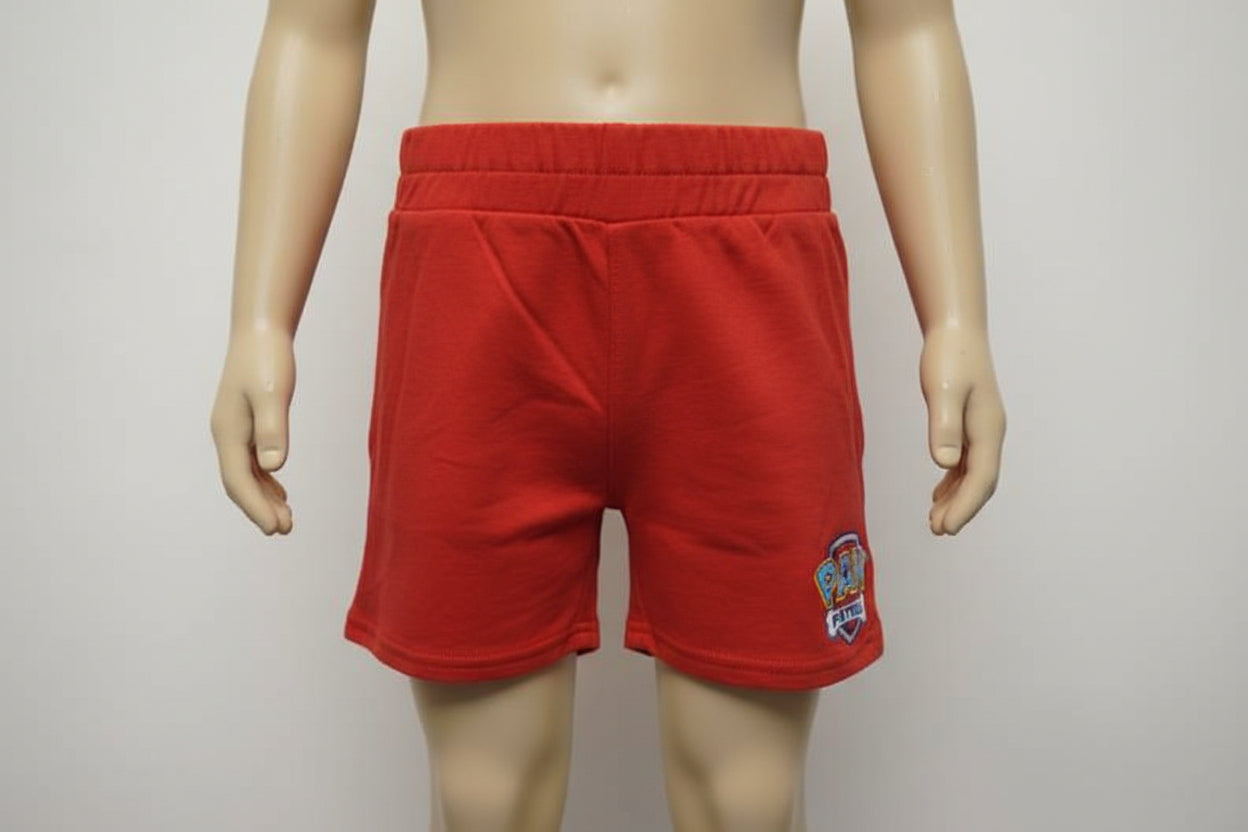Red Nickelodeon Paw patrol shorts, 4T B