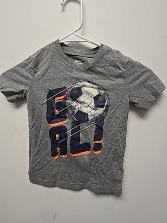 Grey Oshkosh Soccer shirt, 4T B