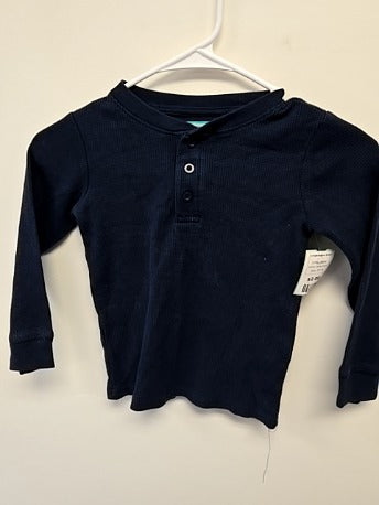 Navy Garanimals Longsleeve Shirt, 5T B
