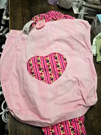 Pink Flower Shopping Cart Cover