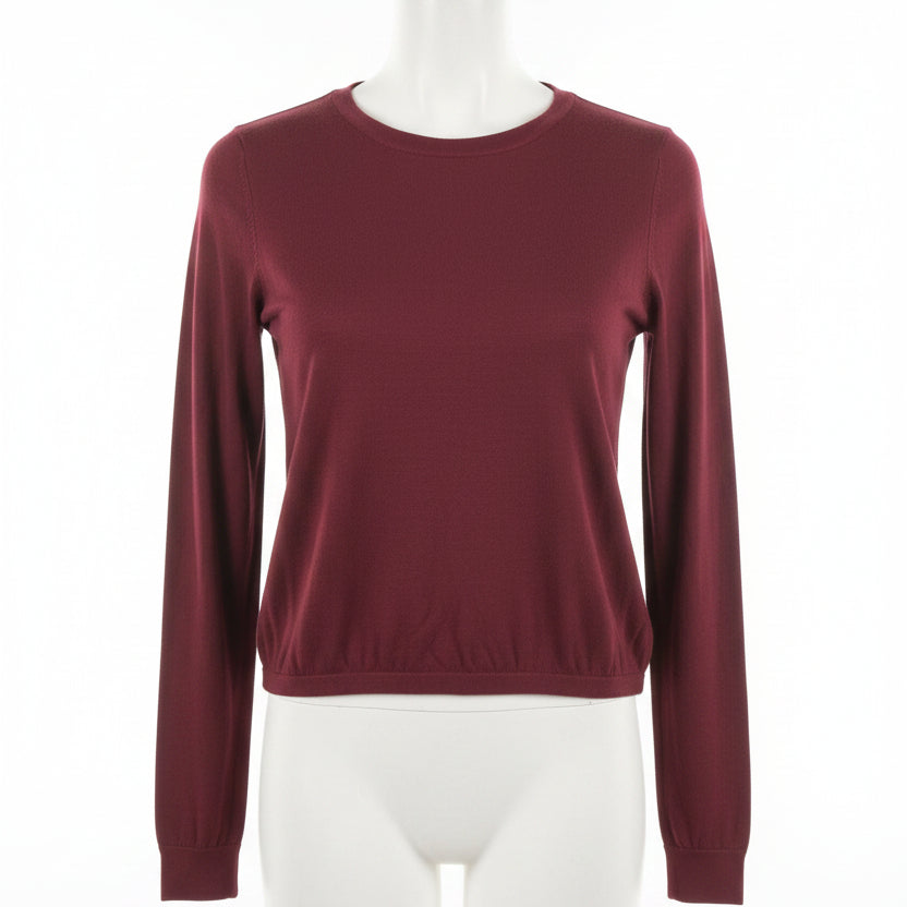 Burgundy Cat & Jack LS shirt, 10 G