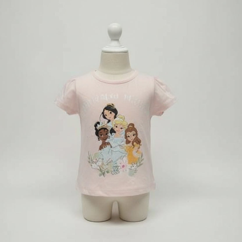 Pink Disney Born to dream shirt, 5T G
