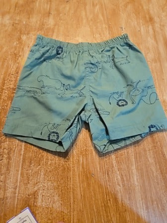 Green Carters Animals short, 9M B