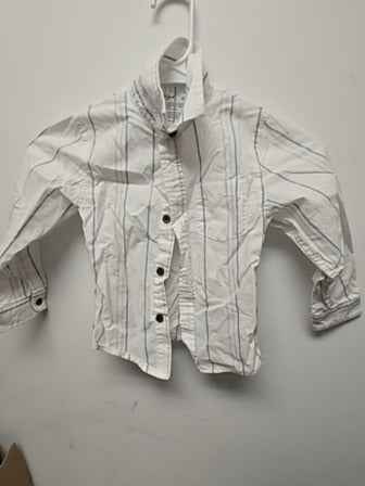 White with stripes Cat & Jack Long sleeve, 4T B