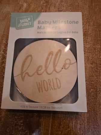 Little journey Baby milestone markers