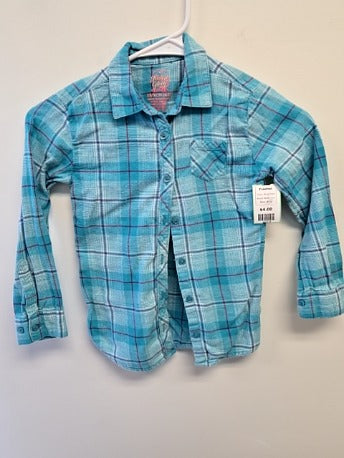 Blue Plaid Faded Glory Flannel, 4T G