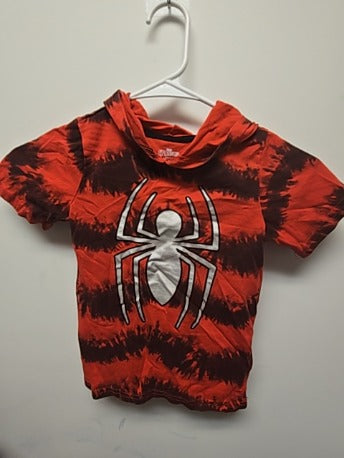 Red Marvel Spiderman shirt, 4T B