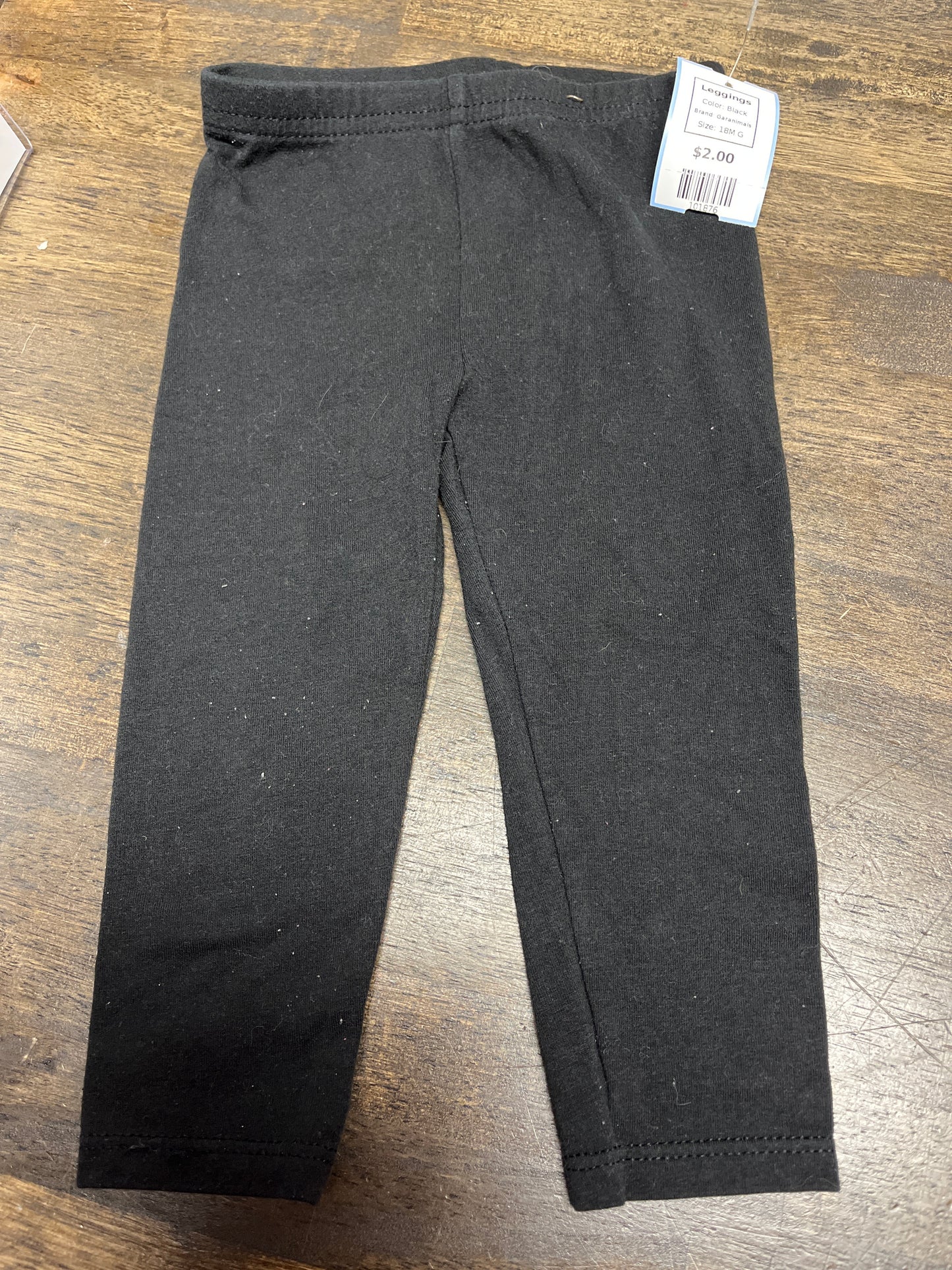 Black Garanimals Leggings, 18M G