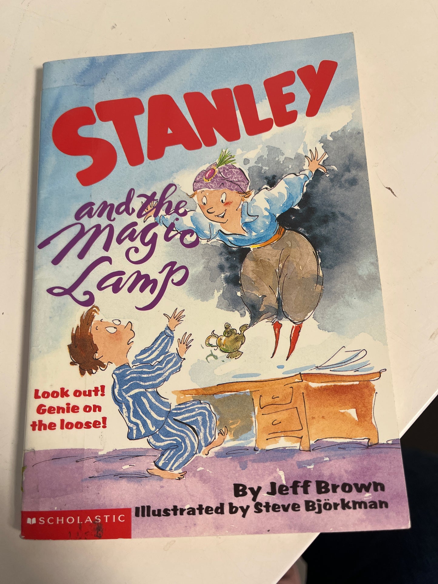 Stanley And The Magic Lamp Book
