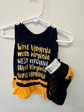 Navy/Yellow Colosseum Dress, 3M G