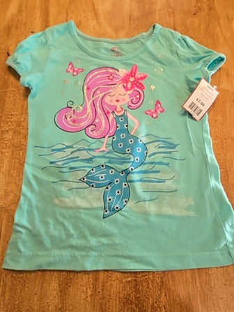 Blue Mermaid Garanimals Shirt, 5T G