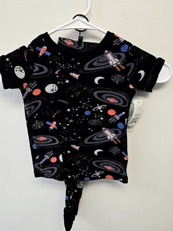 Black Space Old Navy Pjs, 2T B