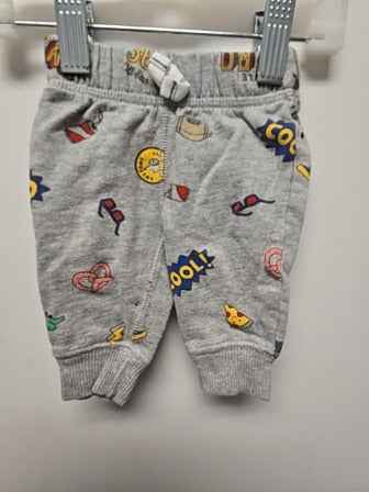 Blue/grey Carters Awesome little bro outfit, NB B