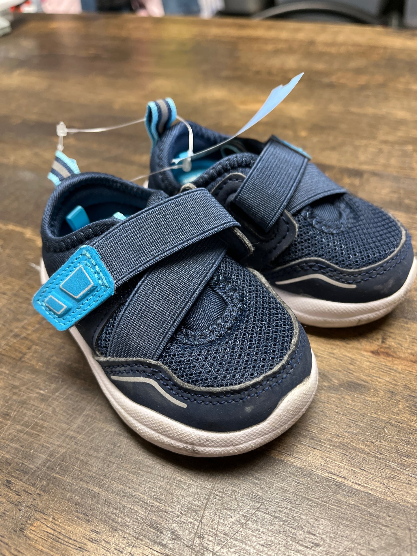 Navy/Blue Athletic Works Sneakers, 3C