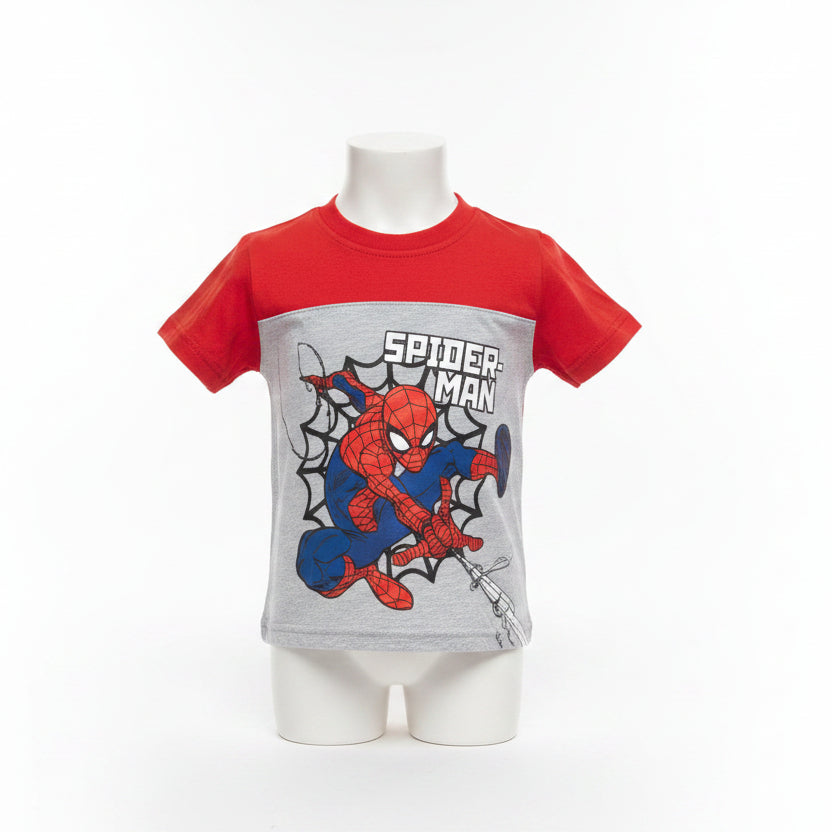 Red/grey Marvel Spiderman shirt, 4T B