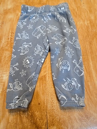 Grey Wonder nation Apple 2 piece outfit, 12M B