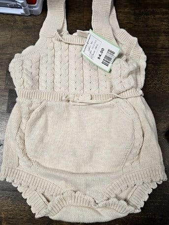 Tan Cat & Jack Bubble Romper, 3M G