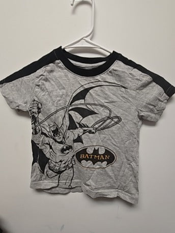 Grey/black Batman Batman shirt, 4T B