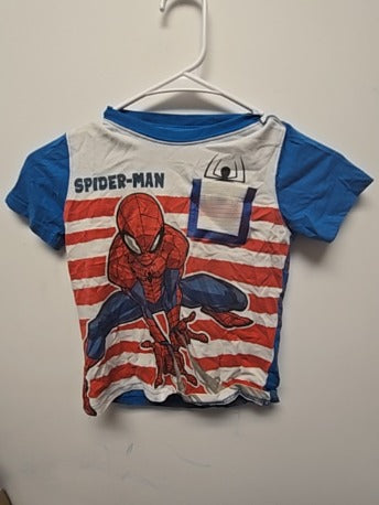 RWB Marvel Spiderman shirt, 4T B