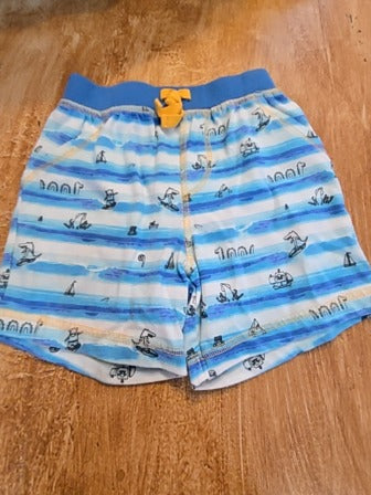 Yellow/blue Cat & Jack Hunk 2 piece outfit, 12M B