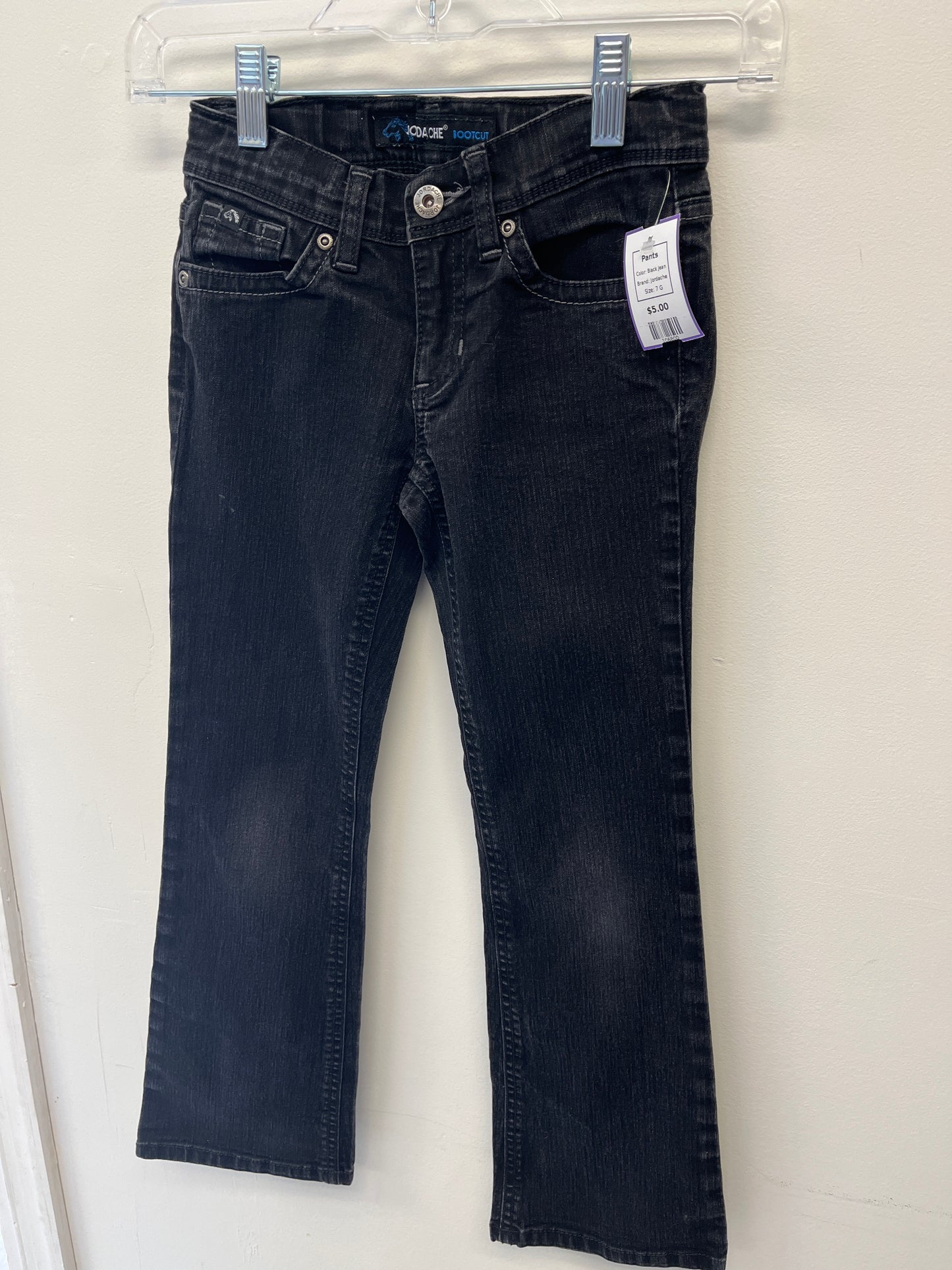 Black Jean Jordache Pants, 7 G
