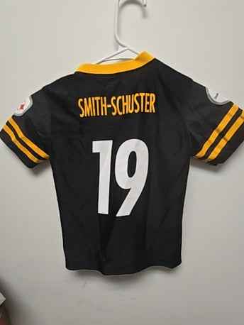 Black/gold Team apparel Steelers jersey, 4T B