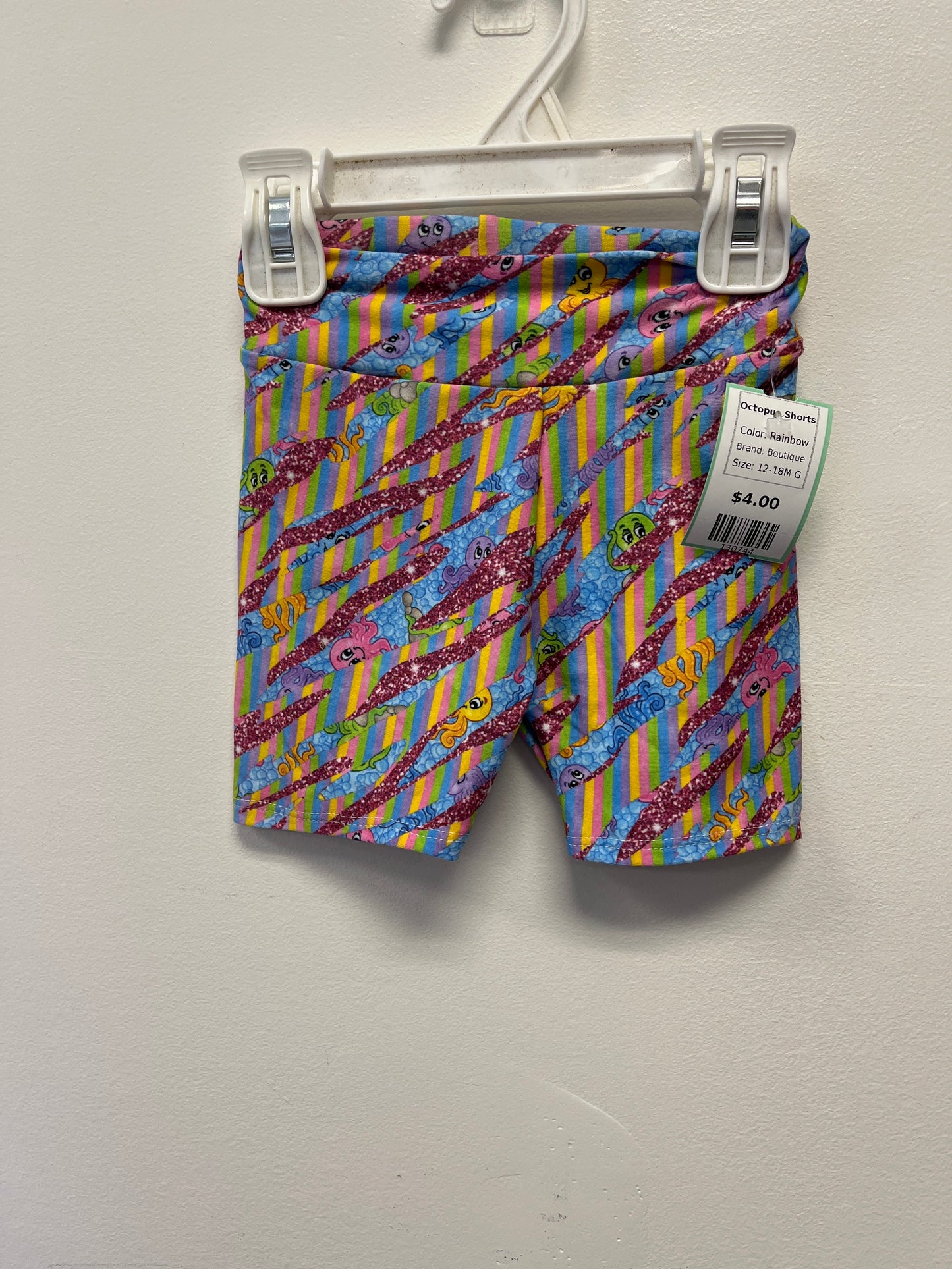 Rainbow Boutique Octopus Shorts, 12-18M G