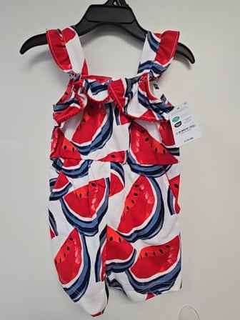 White Carters Watermelon 1 piece, 2T G
