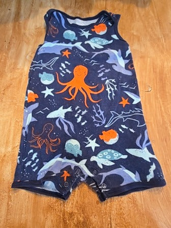 Blue Carters Sea one piece, 18M B