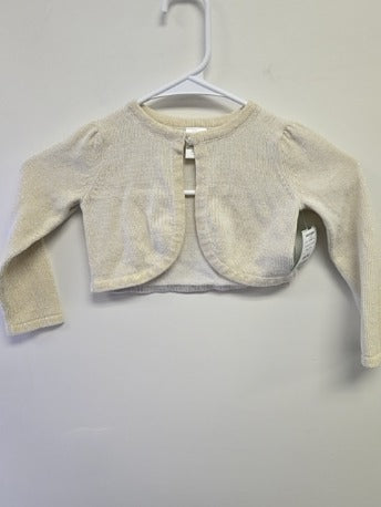 Gold Shimmer Gymboree Cardigan, 2T G