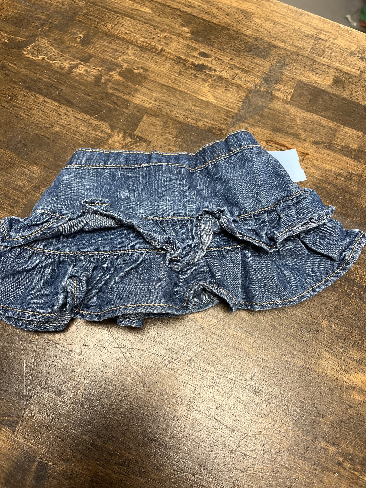 blue Okie Dokie Jean Skort, 12M G