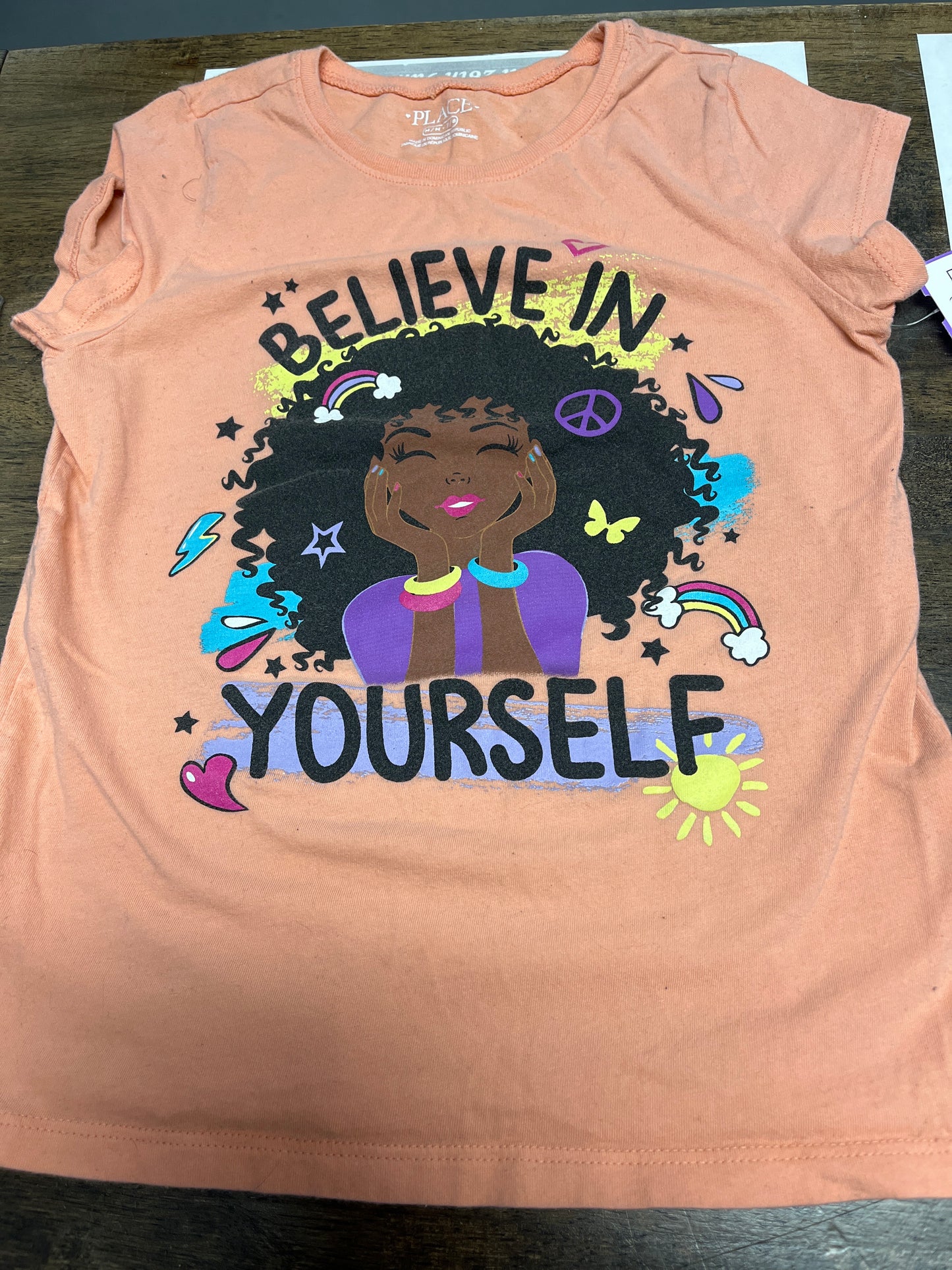 Orange Childrens Place Shirt, 7 G