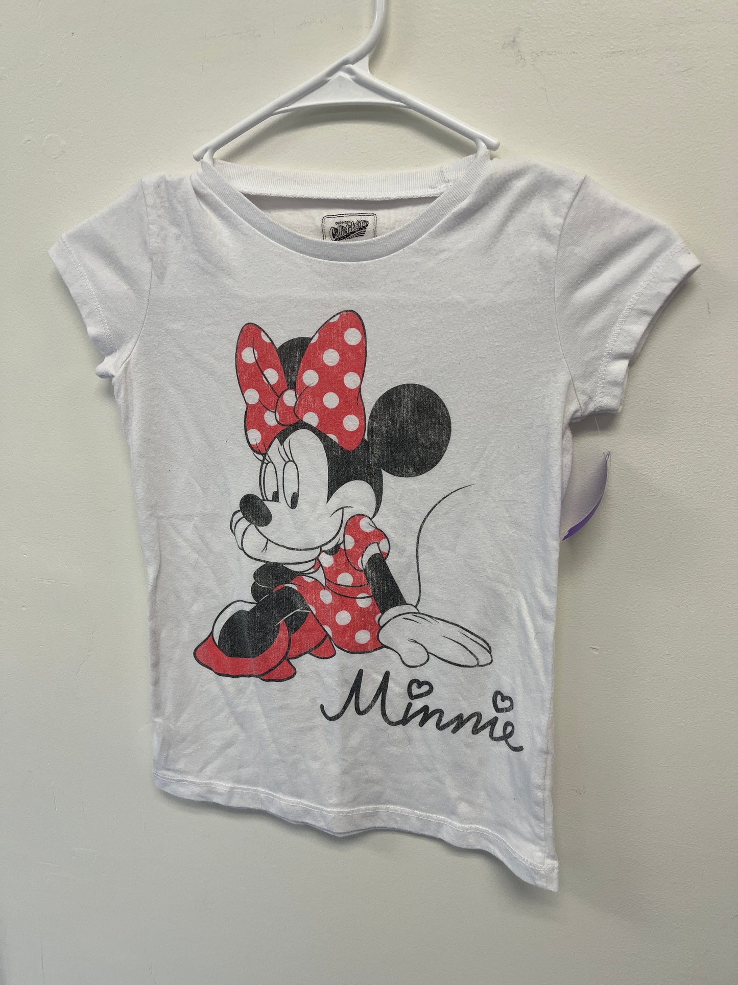 white Disney Minnie Shirt, 7 G