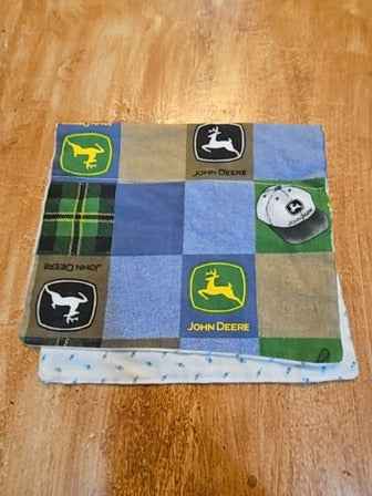 John deere burp cloth