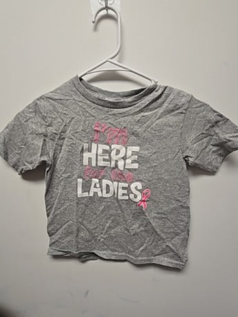Grey Delta Im here for the ladies shirt, 4T B