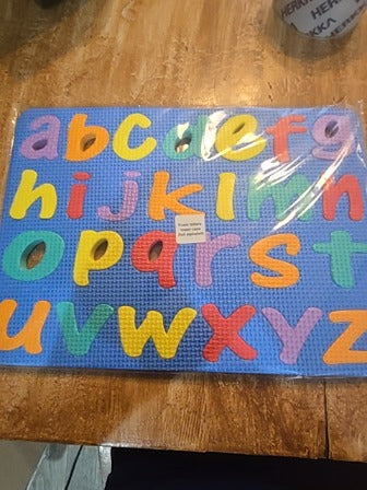 Foam letters