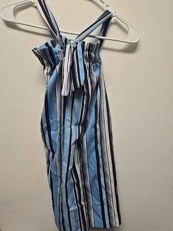 Blue stripe Forever Me Pants, 7 G