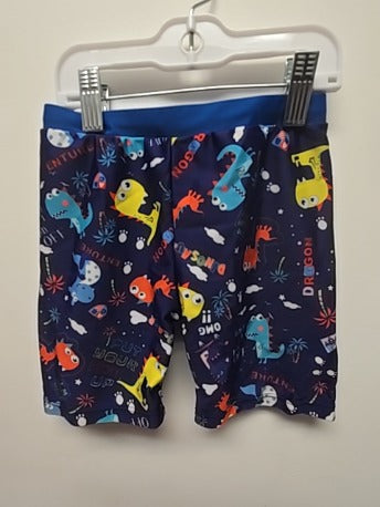 Blue Nick Dinosaur swim trunks, 3T B