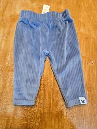 Blue Disney baby 2 piece mickey outfit, NB B