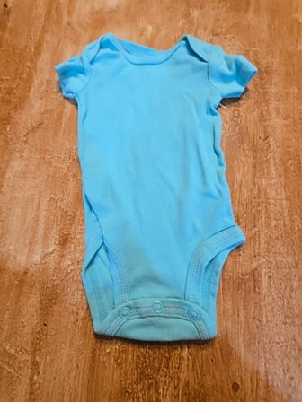 Turquoise Just one you Onesie, NB B