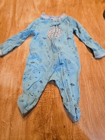 Turquoise Just one you Lion sleeper, NB B